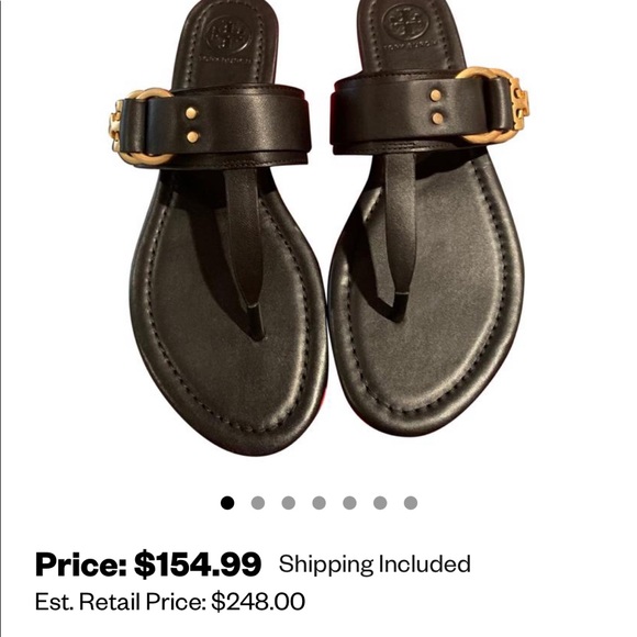 NWT Tory Burch sandals size 9 and 7 available